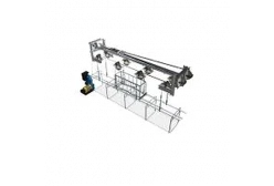 Софитный подъем выносной беспротивовесный одноярусный с электроприводом